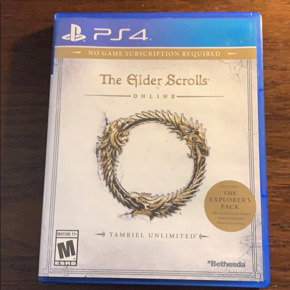 Elder Scrolls Online for PS4
